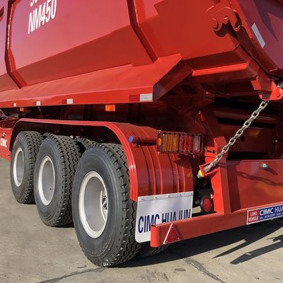 CIMC HUAJUNから90 /50キングピンでパーソナライズ可能なダンプティッパーセミトレーラー
