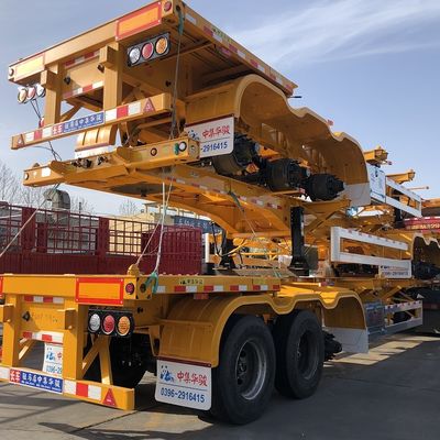 12R22.5-12PR タイヤ・スケルトン・セミトレーラー コンテナ輸送のための最適な解決策