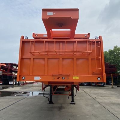 主軸 T700/Q345 鋼製半トレーラー CIMC HUAJUN 3軸平床トレーラー列車