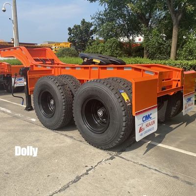 主軸 T700/Q345 鋼製半トレーラー CIMC HUAJUN 3軸平床トレーラー列車