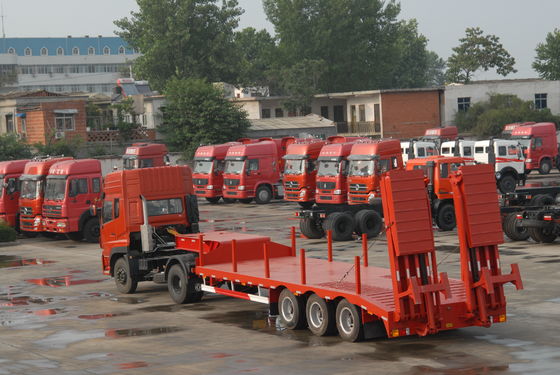 CIMC HUAJUN 3 アクセル 重荷低床半トレーラー