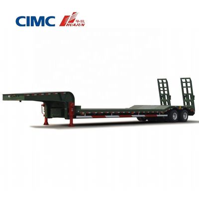 CIMC HUAJUN 70T トラックトレーラー用三軸低床半トレーラー