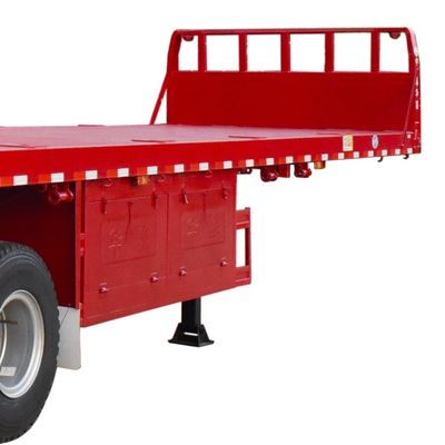 トラックトレーラー CIMC HUAJUN 40ft FUWA アクセルと重用鉄体付き半トレーラー
