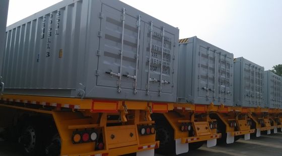 最高の57CBMATVティッピングトレーラー CIMC 13TON軸FUWAと12R22.5タイヤ