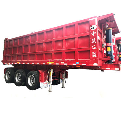 最高の57CBMATVティッピングトレーラー CIMC 13TON軸FUWAと12R22.5タイヤ