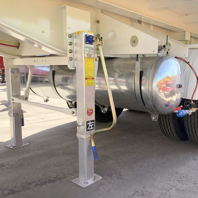 後ろのダンプトレーラー 3軸のターパー 半トラック 70トンの最大重荷のターパー トレーラー