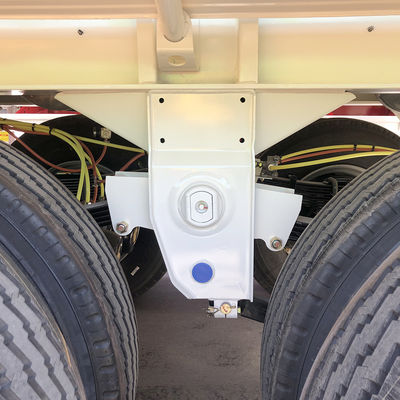 後ろのダンプトレーラー 3軸のターパー 半トラック 70トンの最大重荷のターパー トレーラー