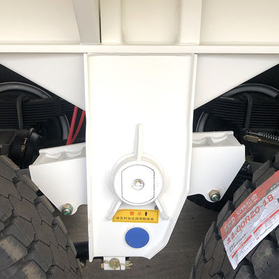 60トンの最大重荷 平床半トレーラー トラックトレーラー 4軸 双方向ブレーキシステム