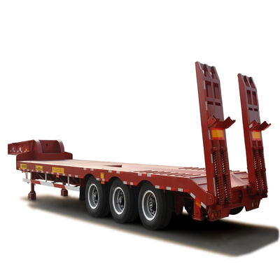 重荷用掘削機輸送ソリューションのための50/60/80/100トンの低床トレーラー
