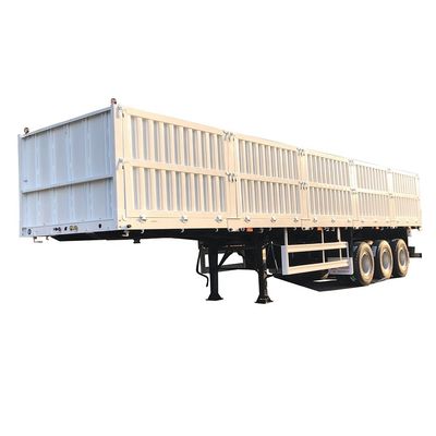 輸送石炭貨物 高面壁 CIMC HUAJUN 畜産輸送用貨物トレーラー