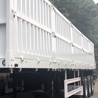 輸送石炭貨物 高面壁 CIMC HUAJUN 畜産輸送用貨物トレーラー