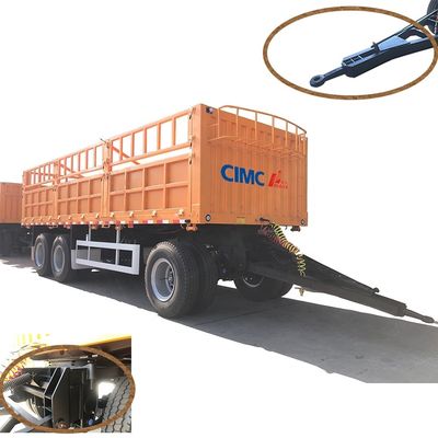 T700/Q345 スチール メインビームのセミトレーラー CIMC HUAJUN信頼性の60年