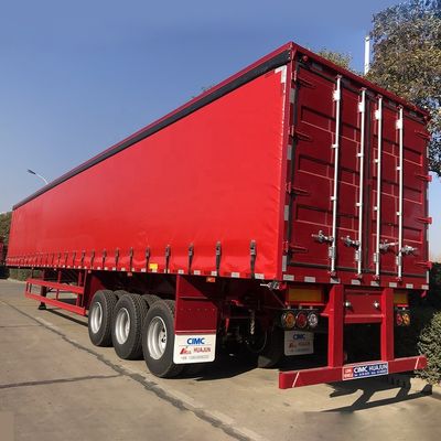 CIMC HUAJUN 3軸 T700/Q345 鉄貨物輸送箱トレーラー 2021