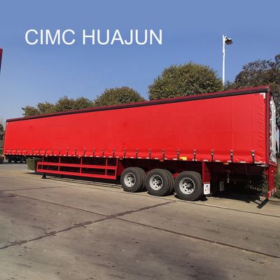CIMC HUAJUN 3軸 T700/Q345 鉄貨物輸送箱トレーラー 2021
