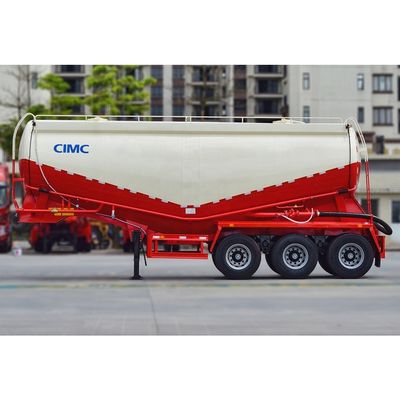 耐久性 CIMC HUAJUN 40CBM 乾燥型散装粉末セメントタンク 3軸タンカーセミトレーラー