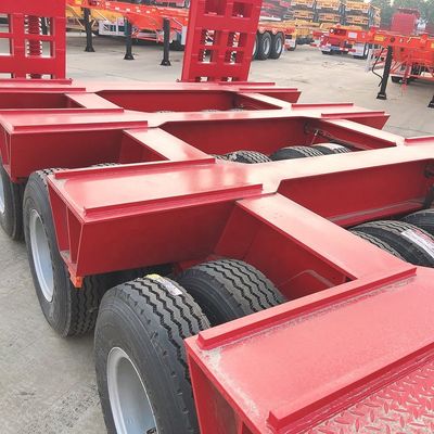 3.5&quot;90mm Jost King Pin 13T HUAJUN ハイテク機器用の低床半トレーラー