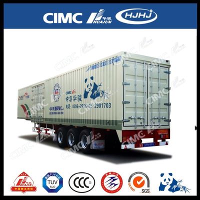 CIMC HUAJUN サイドカーテン 半トレーラー トラックトレーラー 鉄鋼 13750*2500 CN HEN 50t Ce