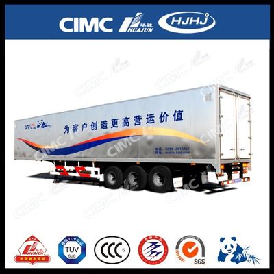 CIMC HUAJUN サイドカーテン 半トレーラー トラックトレーラー 鉄鋼 13750*2500 CN HEN 50t Ce