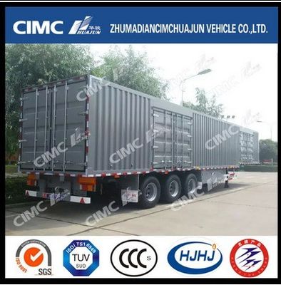 CIMC HUAJUN サイドカーテン 半トレーラー トラックトレーラー 鉄鋼 13750*2500 CN HEN 50t Ce