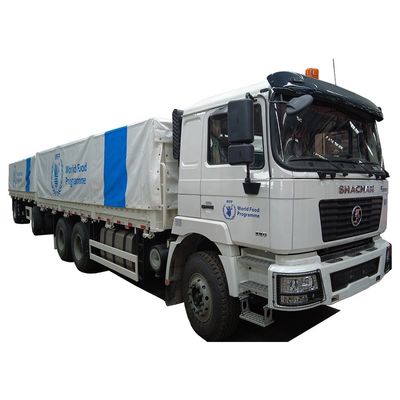 穀物輸送 60T 平床トレーラー列車