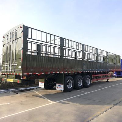 CIMC HUAJUN 3軸貨物トラック トレーラー販売 タレ 7.5 トン 13000*2500*3650mm
