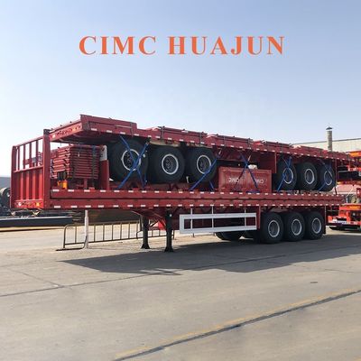 CIMC HUAJUN 2021 貨物輸送用の新型3軸半トレーラー トラック容量60トン