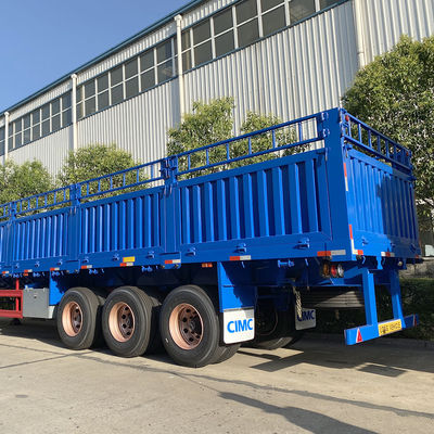 CIMCグループ HUAJUN 4軸 マックスペイロード 60T コンテナトレーラー フェンス貨物セミトレーラー
