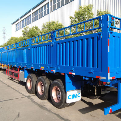 CIMCグループ HUAJUN 4軸 マックスペイロード 60T コンテナトレーラー フェンス貨物セミトレーラー