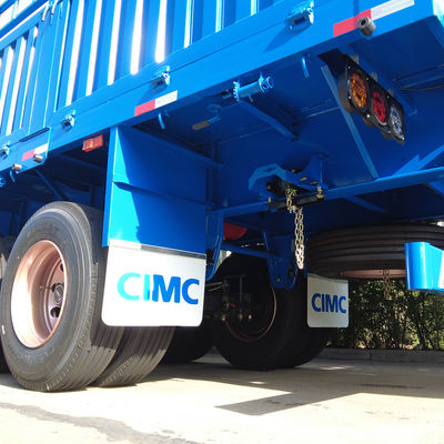 CIMCグループ HUAJUN 4軸 マックスペイロード 60T コンテナトレーラー フェンス貨物セミトレーラー