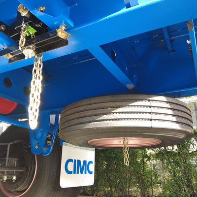 CIMCグループ HUAJUN 4軸 マックスペイロード 60T コンテナトレーラー フェンス貨物セミトレーラー