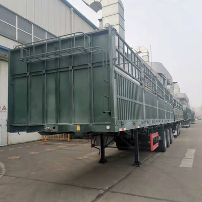 3軸貨物トレーラー 最大荷重 30トンの車載車 顧客にオプションの便益