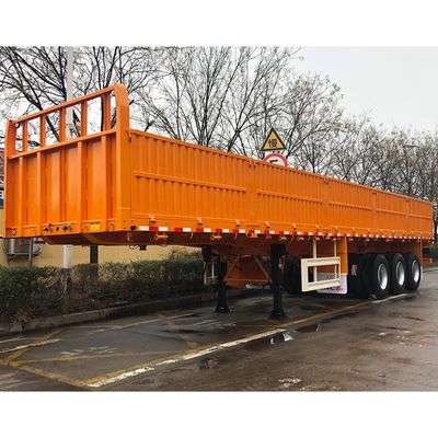 CIMC HUAJUN 3軸フェンス貨物半トレーラー 最大積載量 25001-30000 kg