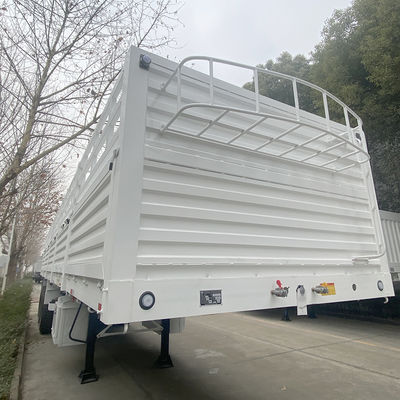 強いフェンスのトレーラーのためのCIMC HUAJUN半トレーラー 60tons 80tons
