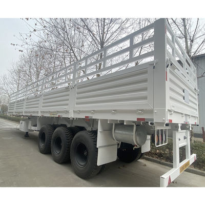強いフェンスのトレーラーのためのCIMC HUAJUN半トレーラー 60tons 80tons