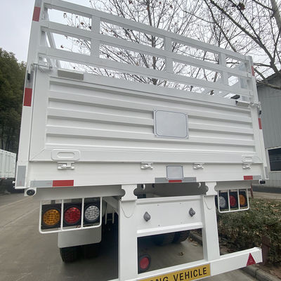 強いフェンスのトレーラーのためのCIMC HUAJUN半トレーラー 60tons 80tons