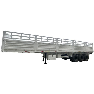 FUWA 13TON アクセル CIMC HUAJUN 3 アクセル 13000*2690*1500 ホワイト貨物半トレーラー