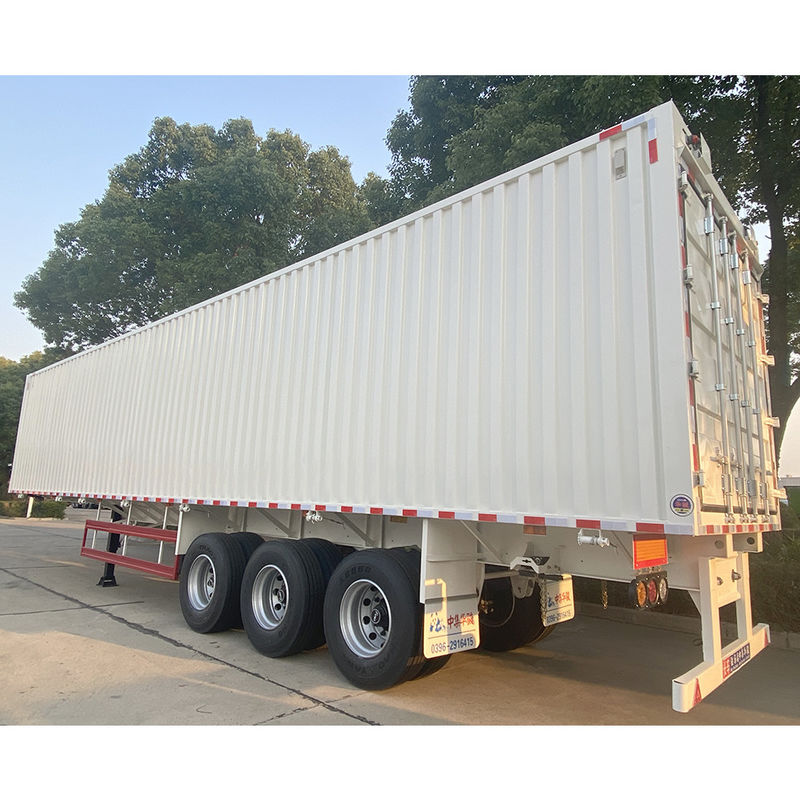 高張力鋼材 CIMC トラック トレーラー 最大用荷重 50T貨物輸送